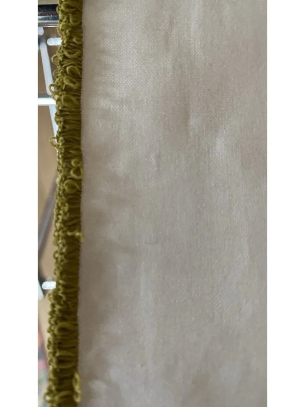 Tropical Floral Chintz Fabric Sample 28 X 27” Finished Edges